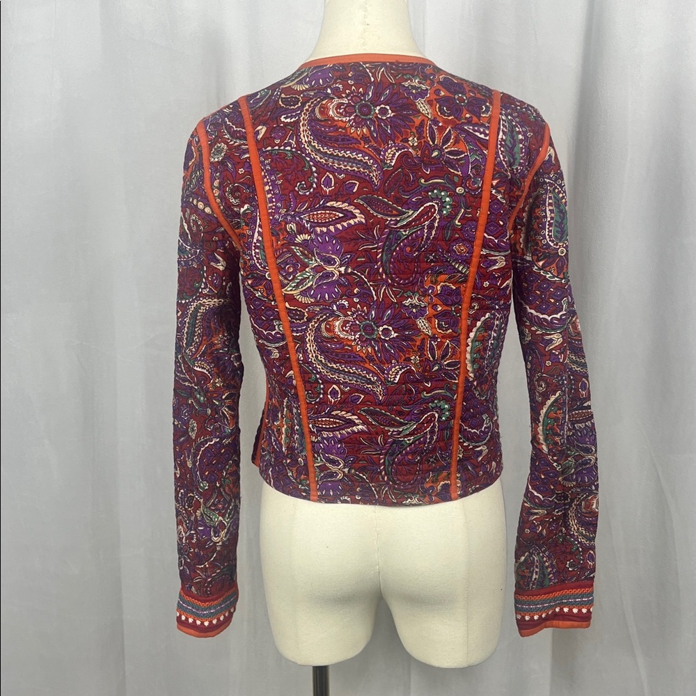 Peruvian Connection Reversible Quilted Embroidere… - image 5